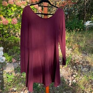 Scoop Neck Skater Dress